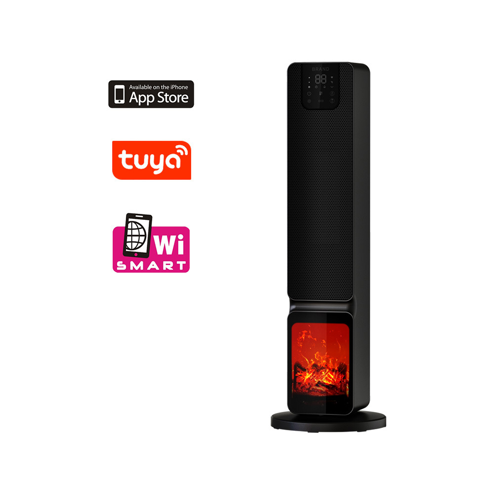 Wi-Fi Smart Heater 3D Flame з цифровим дисплеєм